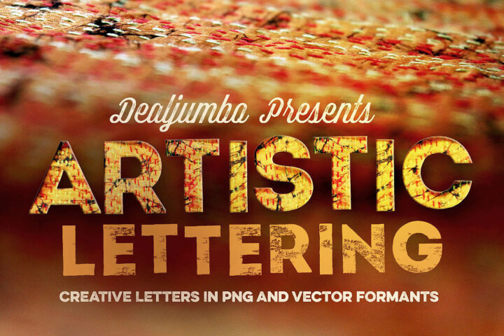 Free Artistic Lettering Pack v.1