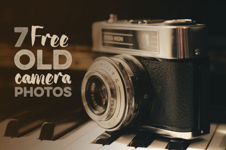 7 Old Camera Stock Images