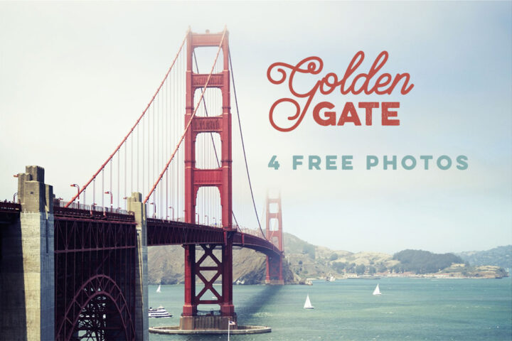Golden Gate – 4 Free Photos