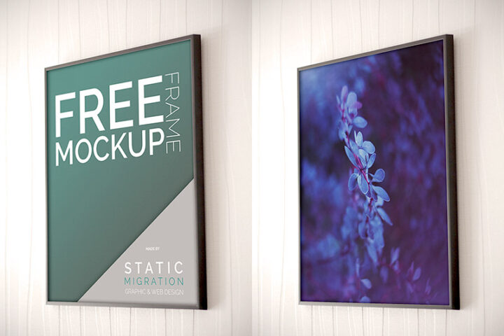 Free Frame Mock-up Template