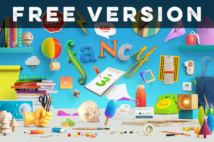 Fancy Items Scene Generator – Free Version