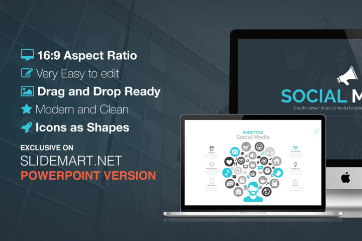 Social Media – Free Powerpoint Template