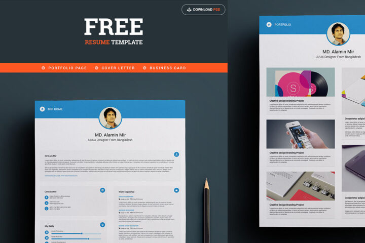 Free Resume with Business Card