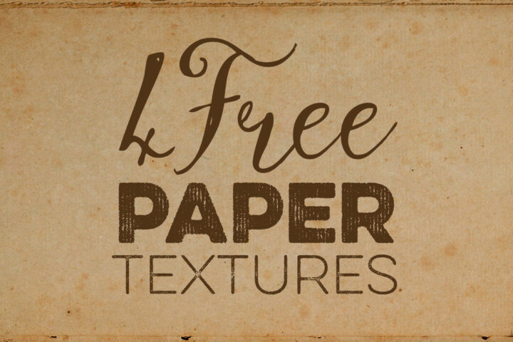 4 Free Vintage Paper Textures