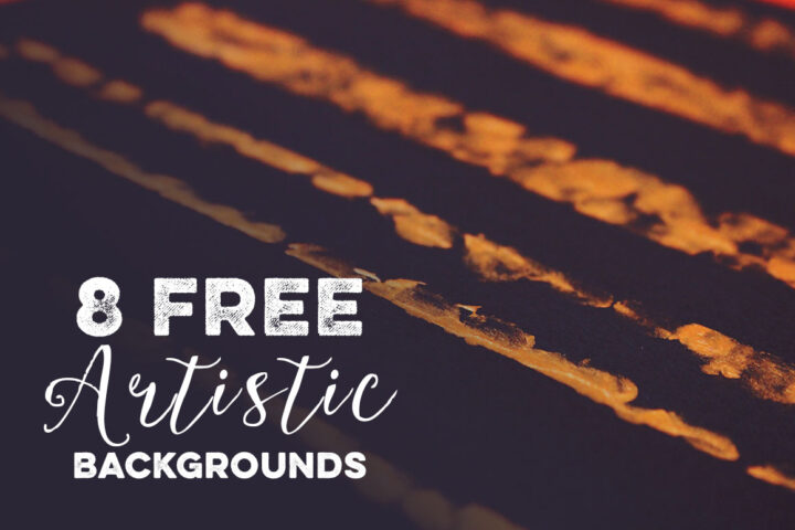 8 Free Artistic & Abstract Backgrounds