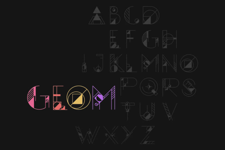 GEOM – Free Display Typeface