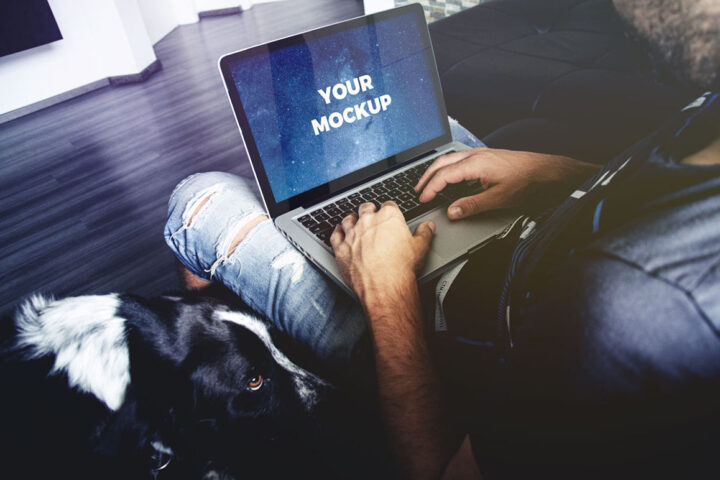 Macbook Pro Mockup – Free PSD