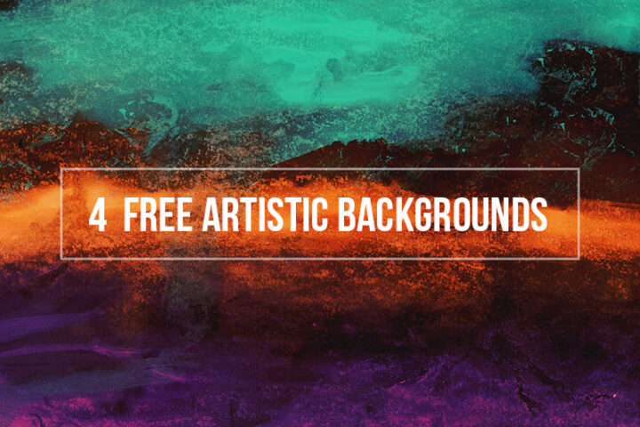 4 Free Artistic Backgrounds
