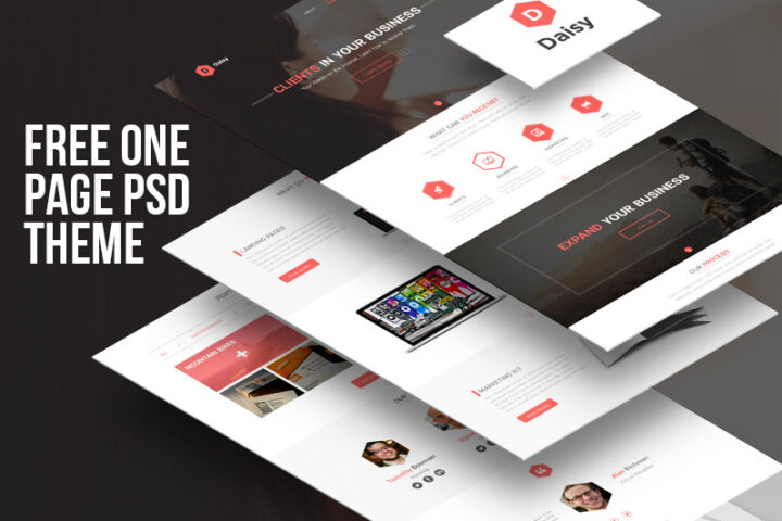 Free One Page Website Theme