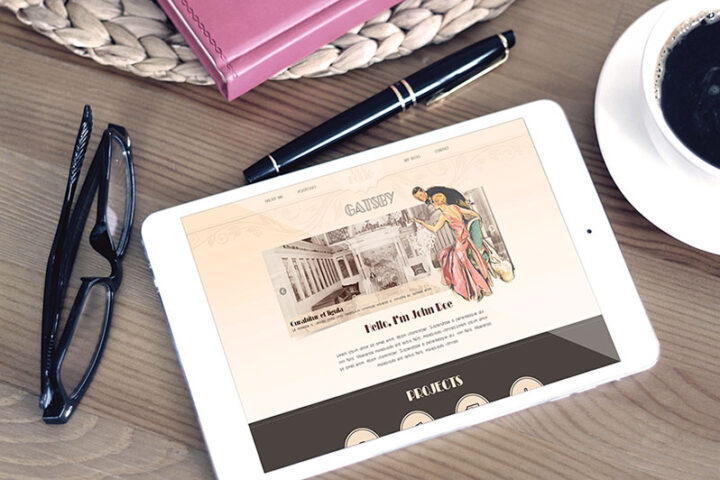 Free iPad Mockup Template