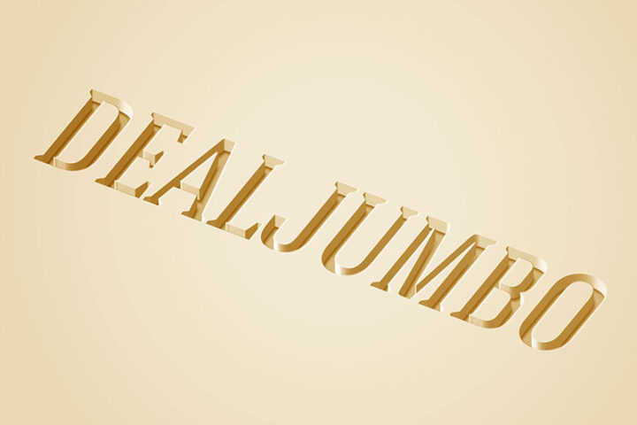 Free Debossed 3D Text Effect