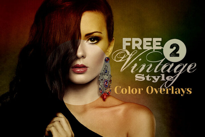 2 Free Vintage Color Overlays