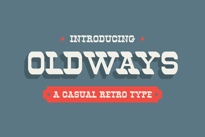 Oldways – Free Retro Font