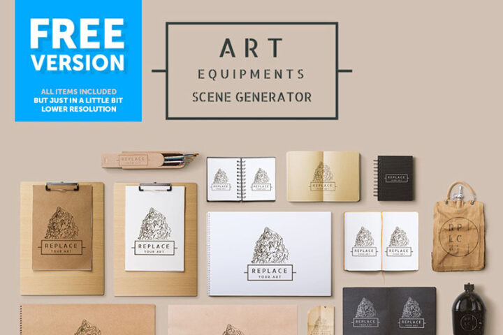 Art Equipments Scene Generator – Free Version