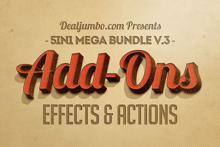 1st Year Anniversary: 5in1 Mega Bundle v.3: Effects & Actions