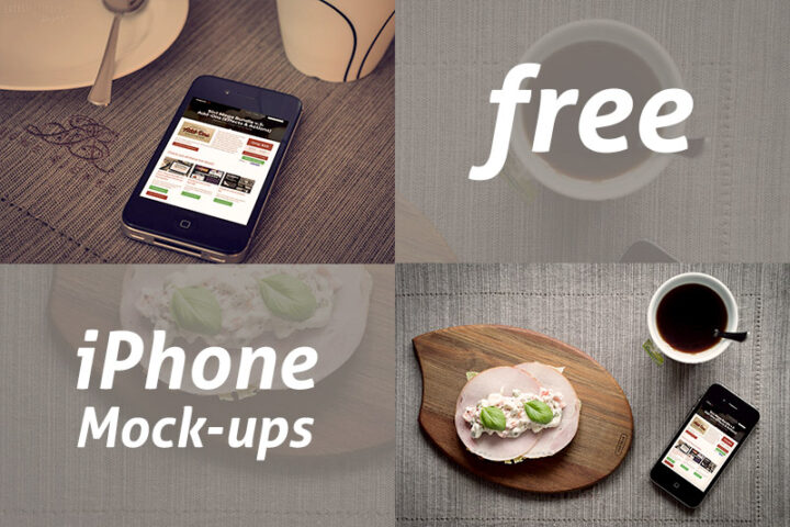 2 Free iPhone Mockups