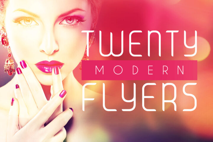 20 Modern Flyer Templates