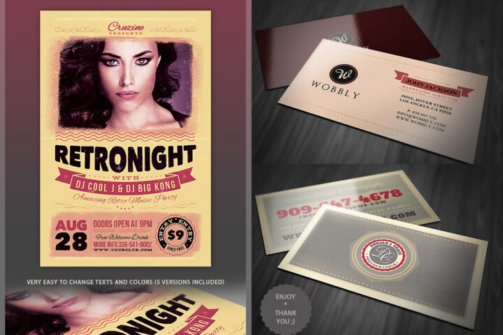 Free Retro Print Toolkit v.1