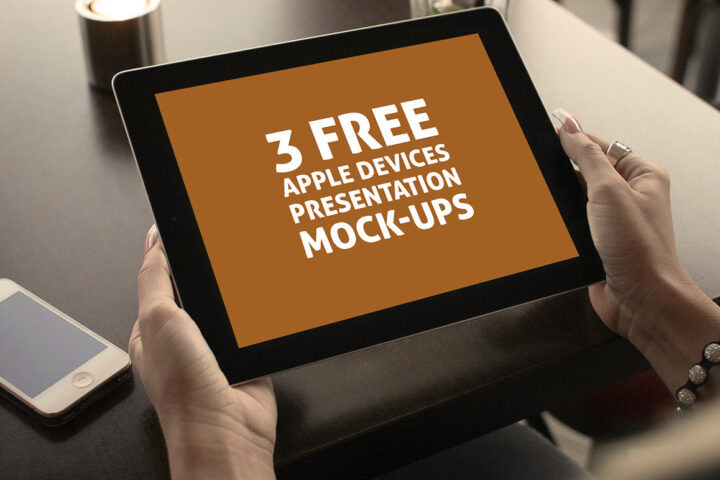 3 Free Presentation Mock-ups
