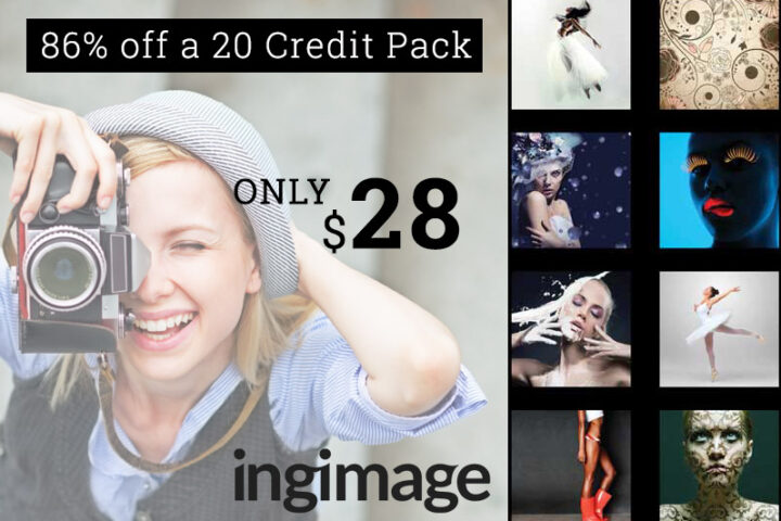 Ingimage: 20 image credit pack – only $28