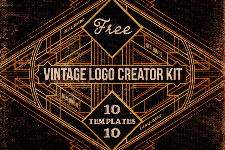 Free Vintage Logo Creator Kit