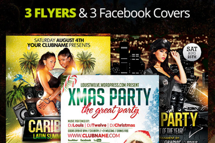 Bundle of FREE Flyers & Facebook Covers